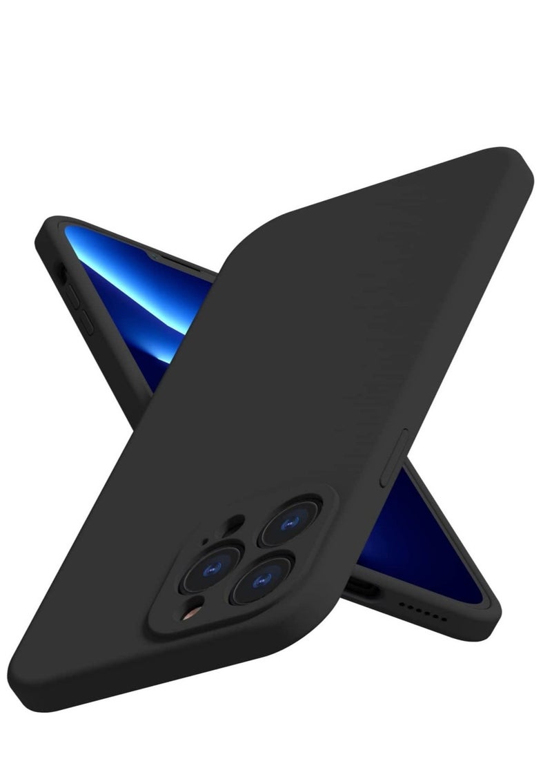 Raxoom iPhone 12 Pro Silicone Case Full-Body Soft Liquid Gel Rubber Cover Shockproof Bumper Anti-Scratch Anti-Fingerprint Anti-Drop Slim Cover - Image 1