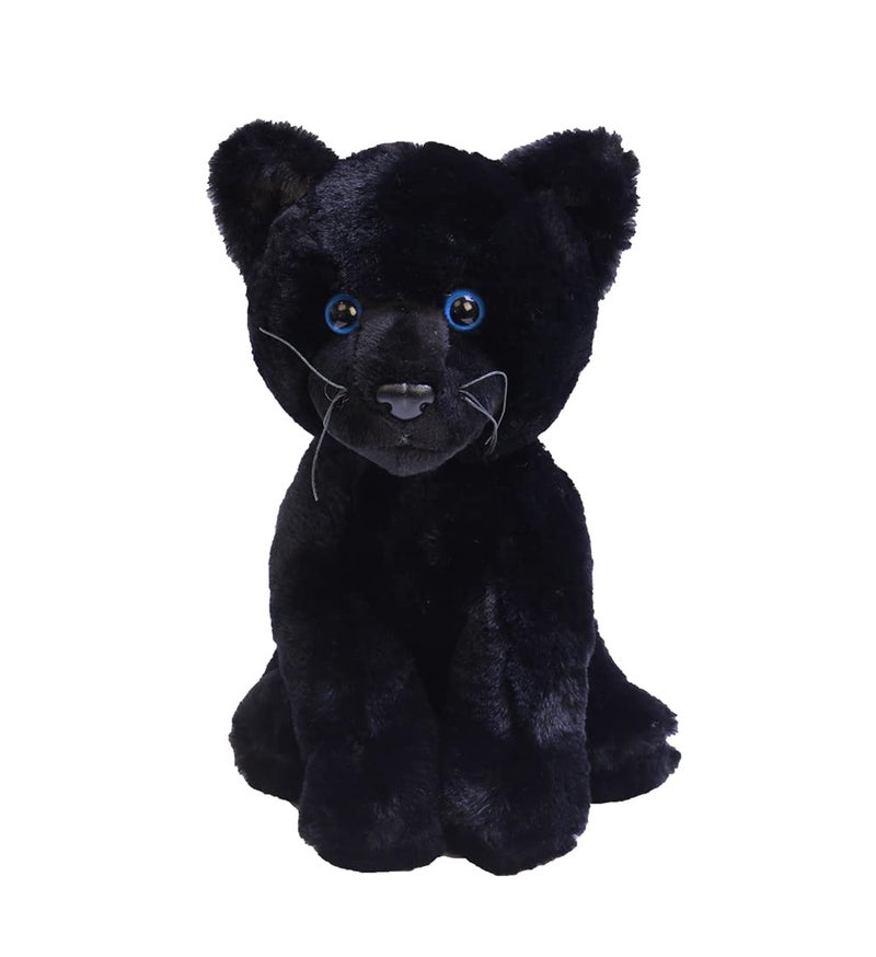 Plushland دب البانثر الأسود المحشو من بلش لاند - بانثر محشو واقعي للأطفال والبالغين 10 بوصات - Image 3