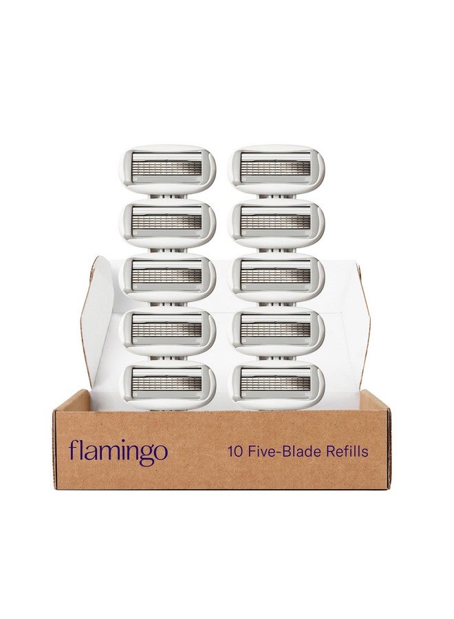 FLAMINGO Women's Razor 5-Blade Refills - Razors for Women - 10ct - Image 1
