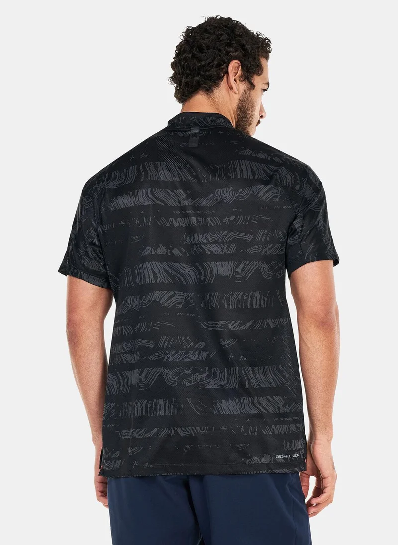 Nike Men's TW Dri-FIT ADV Mock Polo Shirt