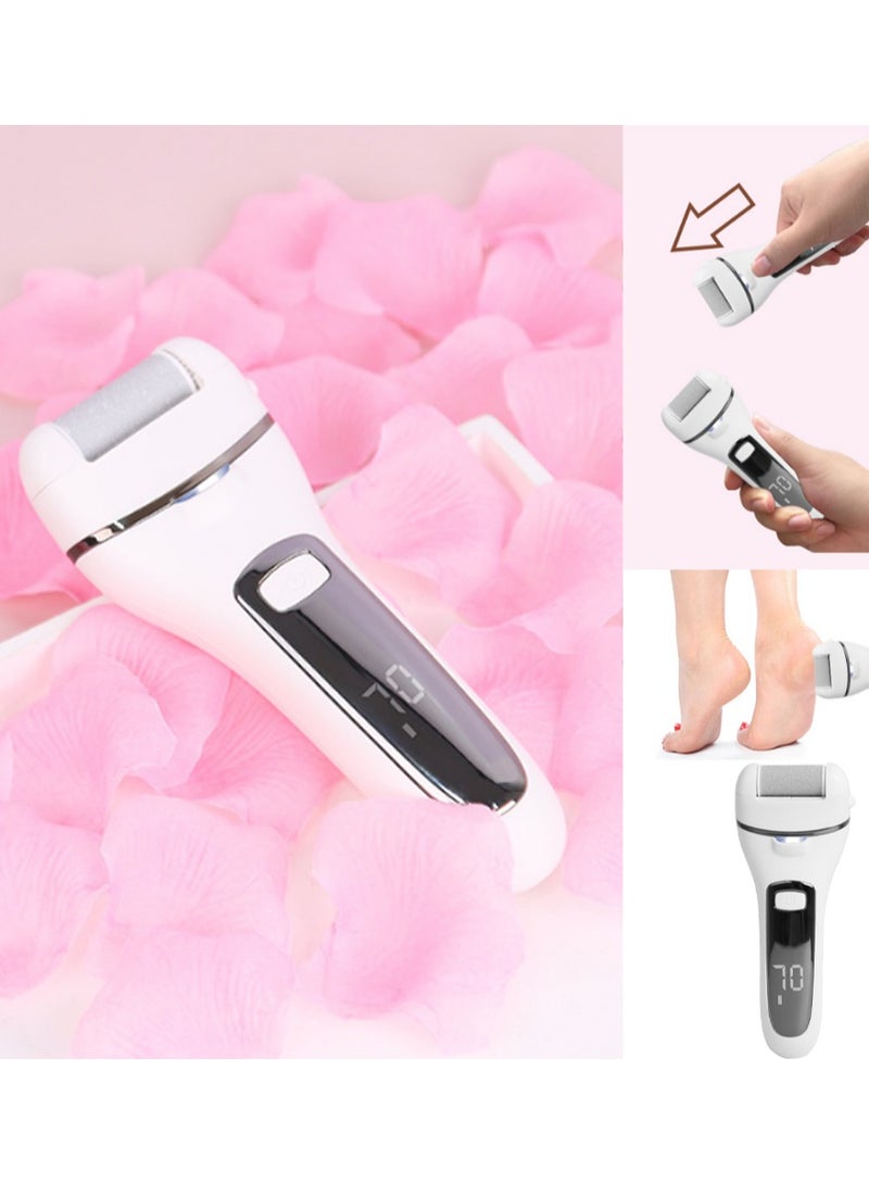 Electric Foot Grinder, Exfoliating, Dead Skin, Calluses For Foot Repair, Equipped With 3 Grinding Heads - Image 5