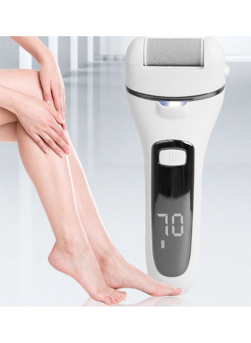 Electric Foot Grinder, Exfoliating, Dead Skin, Calluses For Foot Repair, Equipped With 3 Grinding Heads - Image 3