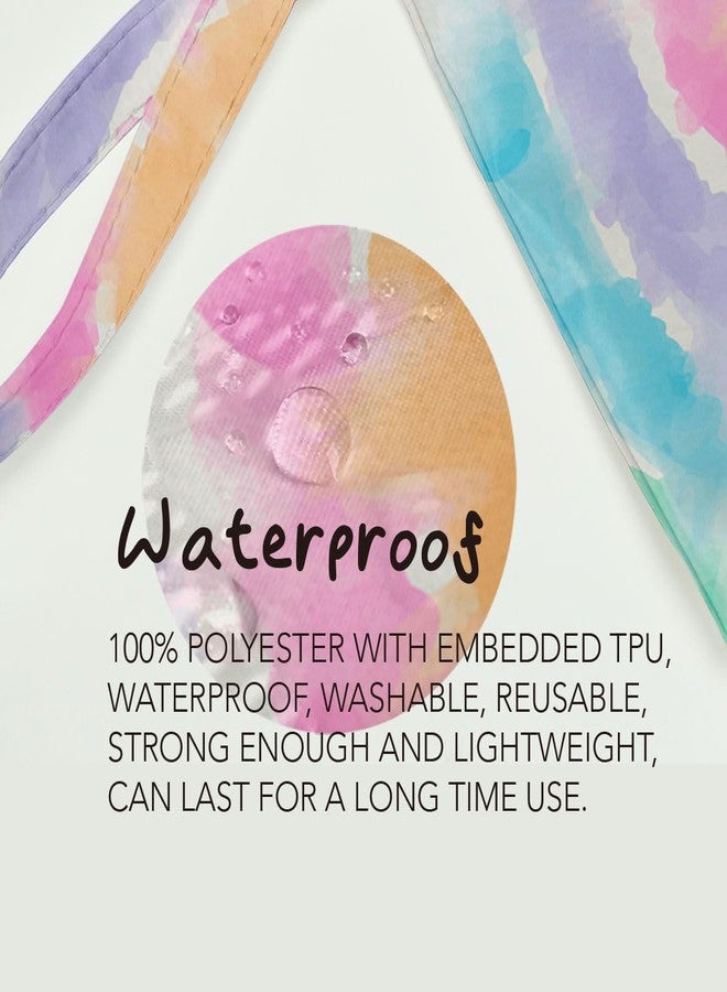 Fokongna حقيبة مكياج سفر فوكوانغنا - حقيبة بسحاب للنساء، الأخوات، الأصدقاء - للشاطئ، المسبح، اليوغا، ملابس الصالة الرياضية، الحفاضات - المحيط، البحر، الأصداف، نجمة البحر - Image 5