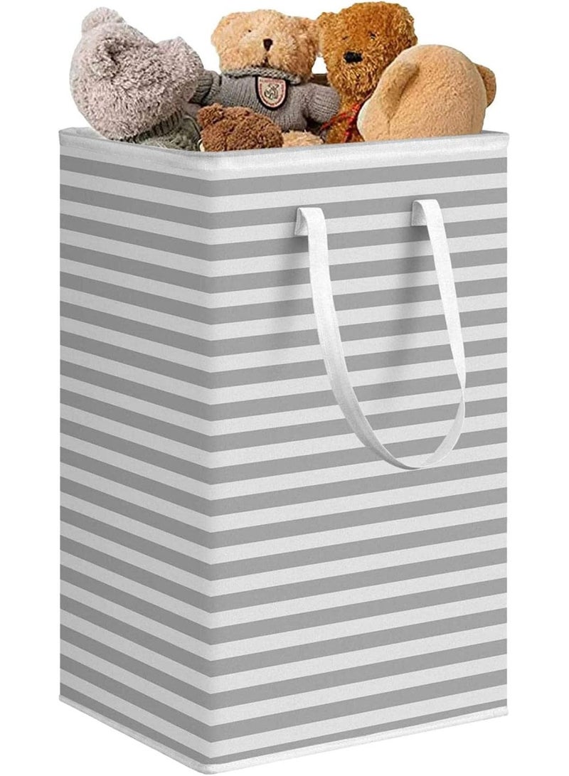 2-pack Laundry Hamper, 75L Collapsible Large Laundry Baskets with Easy Carry Handles, Freestanding Waterproof Clothes Hamper, Storage Basket for Toys Clothes, Laundry Organizer  - Image 4
