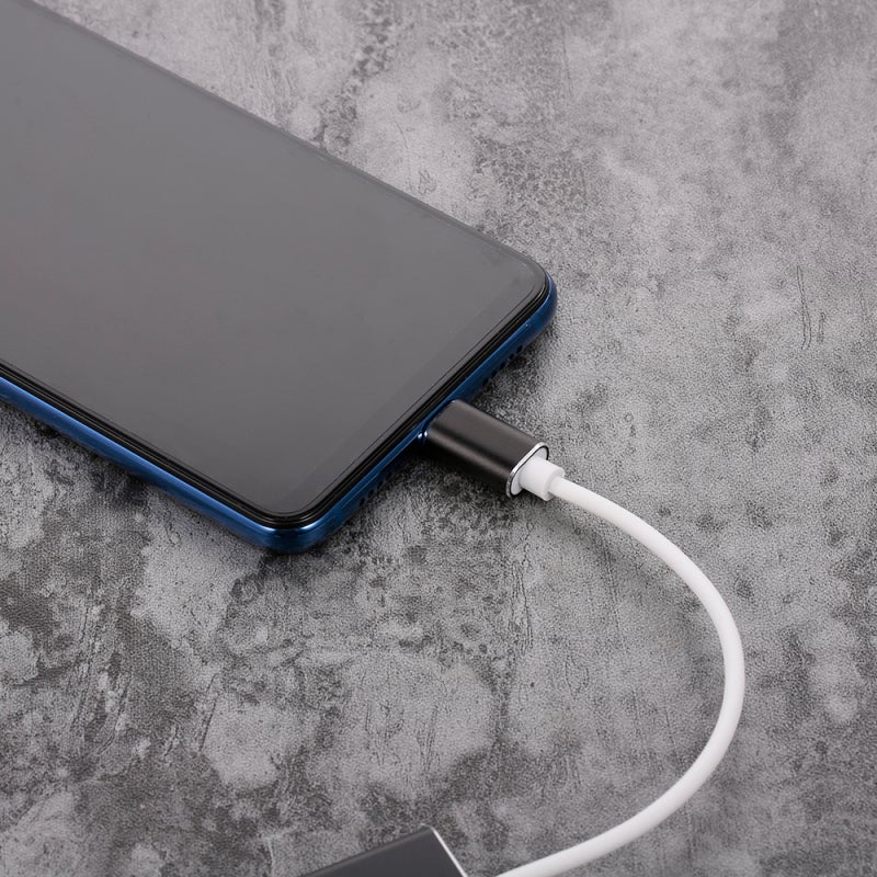 بطاقة صوت خارجية من نوع USB C: منفذين مزدوجين من النوع 3.5 مم، قم بالتوصيل والاستخدام - غلاف متين من سبائك الألومنيوم، صوت ستيريو عالي الجودة لأجهزة ويندوز، ماك أو إس، لينكس (الأجهزة المحمولة والألواح) - Image 4