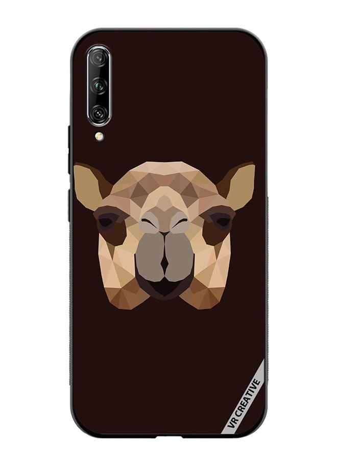 VR CREATIVE Protective Case Cover For Huawei Nova Y9S The Camel Polygon Design Multicolour - Image 1