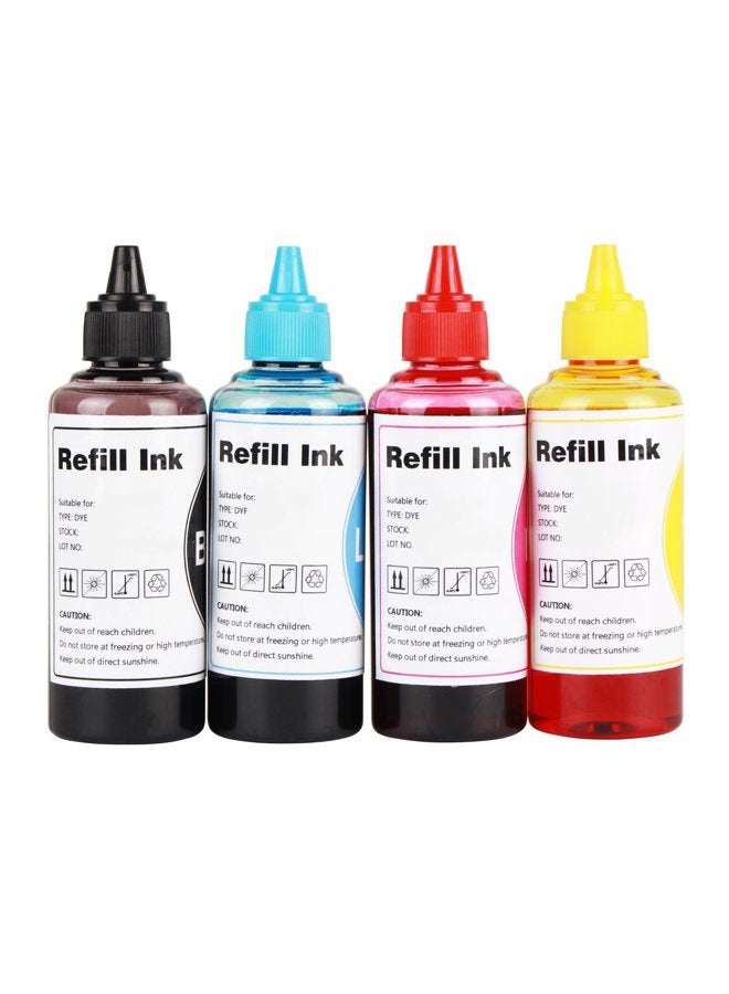 CoYlBod Refill Ink Kit Dye Ink for 220 220XL 200 288 XP-430 XP-420 XP-330 XP-310 XP-400 Workforce WF-3640 WF-2760 WF-3620 WF-3520,use for Refillable Cartridges or CISS - Image 1