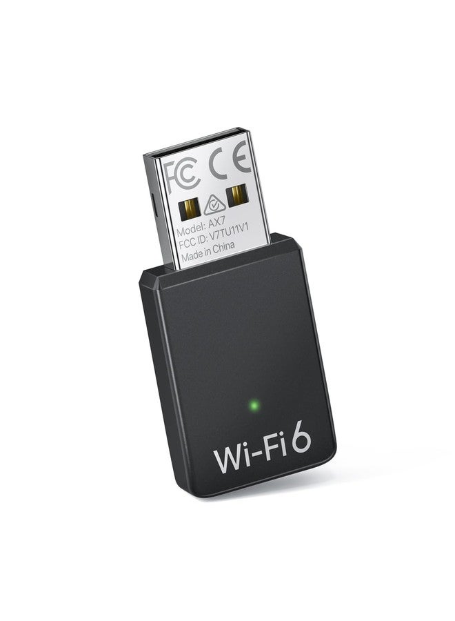 BrosTrend Mini AX900 USB Wi-Fi 6 Linux WiFi Adapter for Ubuntu, Debian, Mint, Zorin, Raspberry Pi OS, Kubuntu, PureOS, Mate, Windows 11/10 etc., Wireless USB WiFi Dongle Dual Band 5GHz + 2.4GHz, OFDMA - Image 1