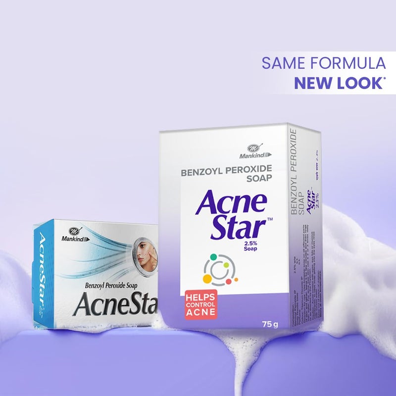 Acnestar صابون أكني ستار عبوة من 8 - Image 2