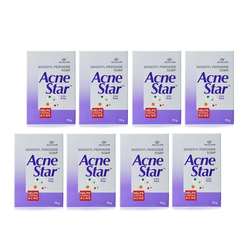 Acnestar صابون أكني ستار عبوة من 8 - Image 1
