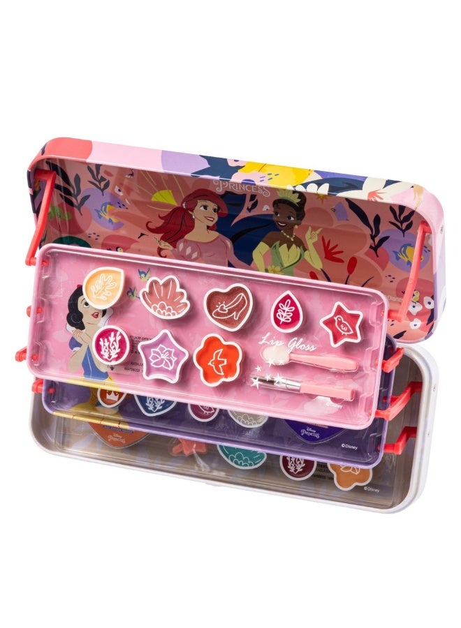 Disney حافظة مكياج مارك وينز من ديزني برينسيس بتصميم ثلاثي الطبقات - Image 3