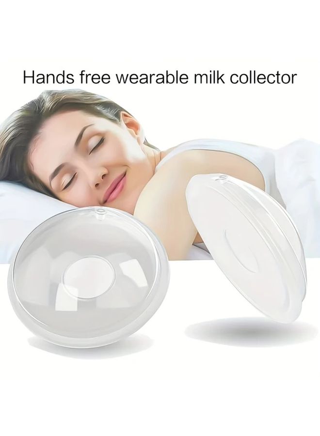 Hands Free Breast Milk Collector Reusable Wearable Milk Catcher 1pc - Image 1