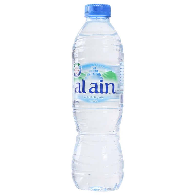 Al Ain Bottled Drinking Water with Low Sodium- 12X500ml