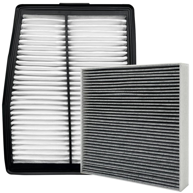 Capume Cabin and Engine Air Filter Fits for Santa Fe Hybrid 2021-2025, Sonata Hybrid 2020-25, Tucson Hybrid 2022-25, Sorento Hybrid 2021-25, Sportage Hybrid 2023-25, Fits 97133L1000, 28113-L5100 - Image 1
