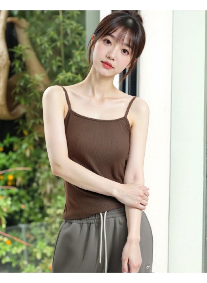 Your Sun Women'S Camisole Tank Top, Women'S Underwear, Ribbed Slim Fit, All-Season Basic Versatile - Image 1