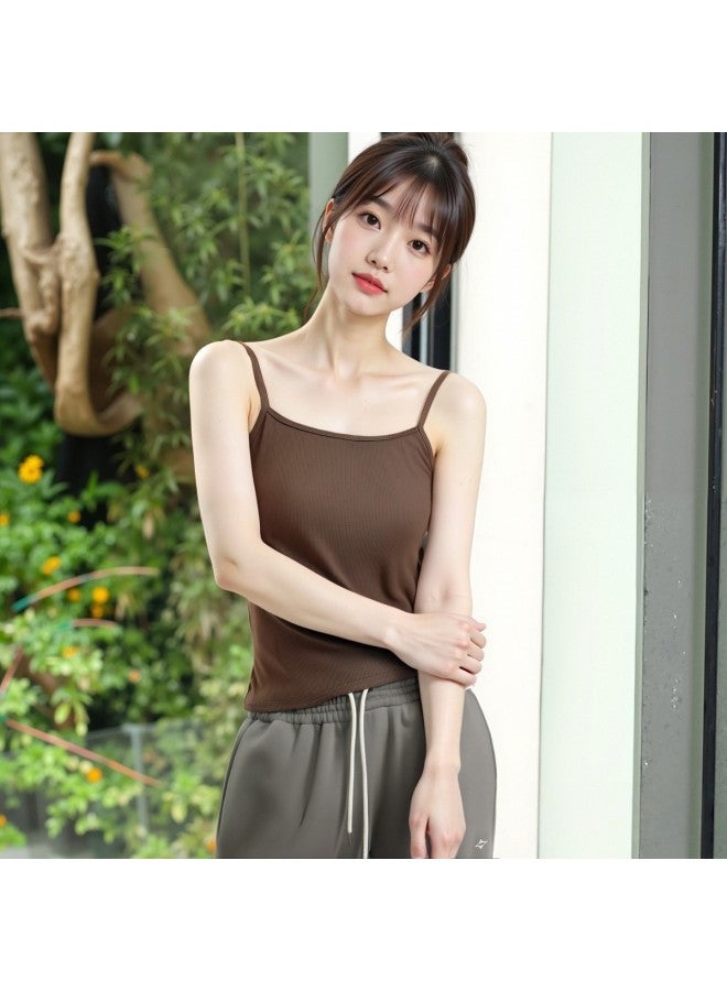 Your Sun Women'S Camisole Tank Top, Women'S Underwear, Ribbed Slim Fit, All-Season Basic Versatile - Image 2