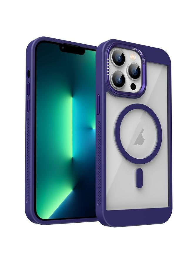 S-TOP Case For iPhone 13 Pro Max Honeycomb Cooling MagSafe Phone Case - Image 1