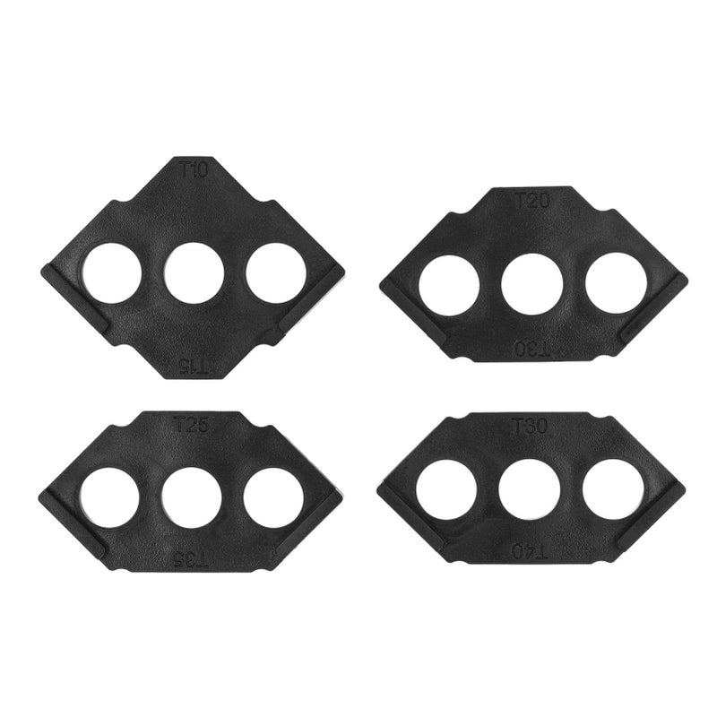 4PCS Black Corner Router Template Set Woodworking Trimmer Jig For Photo Frames Tables DIY - Image 2
