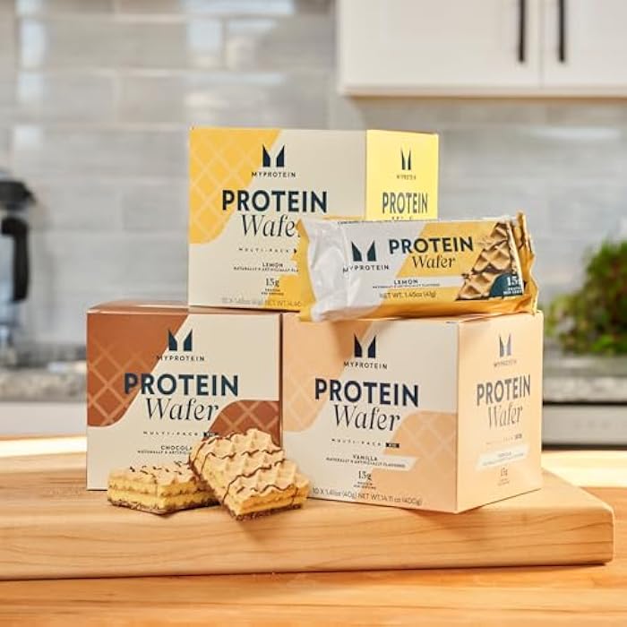 Myprotein Protein Bars, Crispy Protein Wafers, 15g High Protein Snacks, Box of 10 Chocolate Wafers Packs, Milk & Whey Protein Isolate, Light & Crunchy - Image 4
