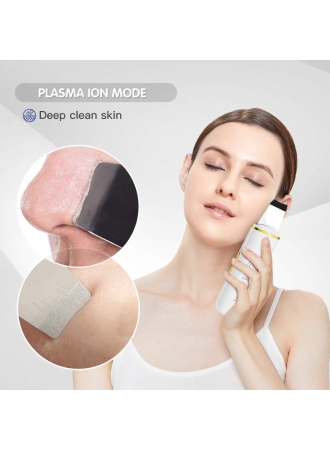 Ultrasonic Skin Scrubber Vibration Face Spatula Blackhead Remover Facial Scrubber Shovel Clean Cavitation Peeling Facial Lifting - Image 5