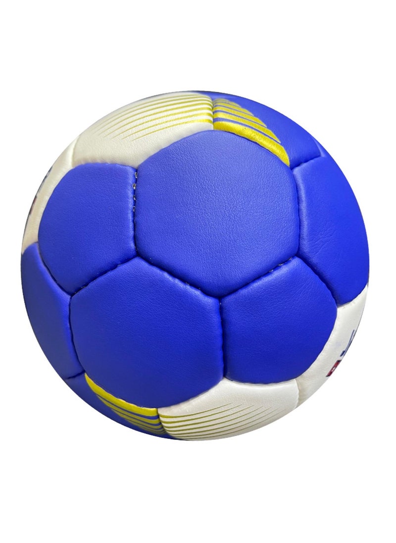 Spall Hand Ball Round White Blue Excellent Quality Training Ball For All Levels of play and all age groups  - Image 3