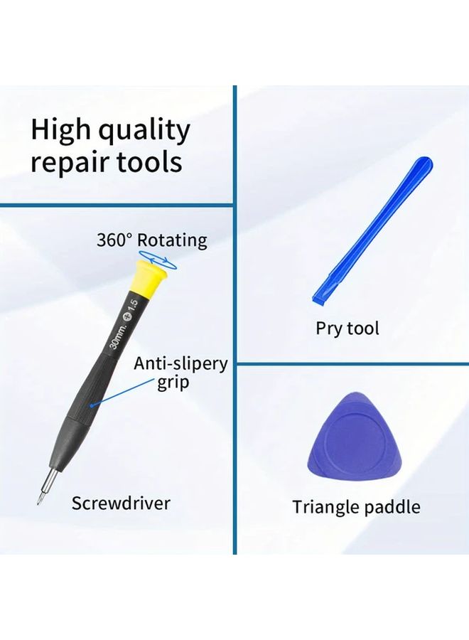 PS5 Thumbstick Replacement Kit 4pcs Set with Screwdriver Fix Stick Drift - Image 5