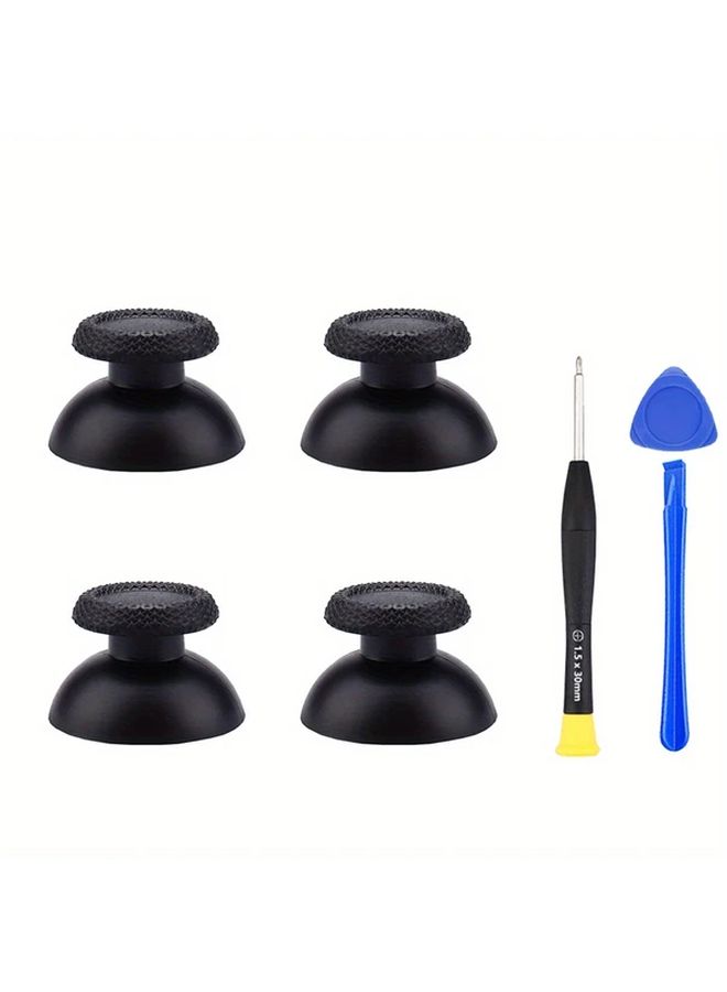 PS5 Thumbstick Replacement Kit 4pcs Set with Screwdriver Fix Stick Drift - Image 4