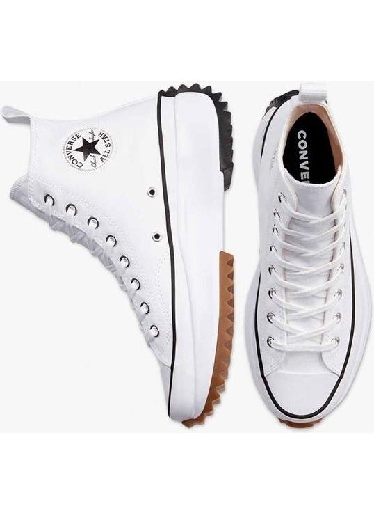 CONVERSE - Run Star Hike Canvas Platform White Women's Sneaker 166799C - Image 1