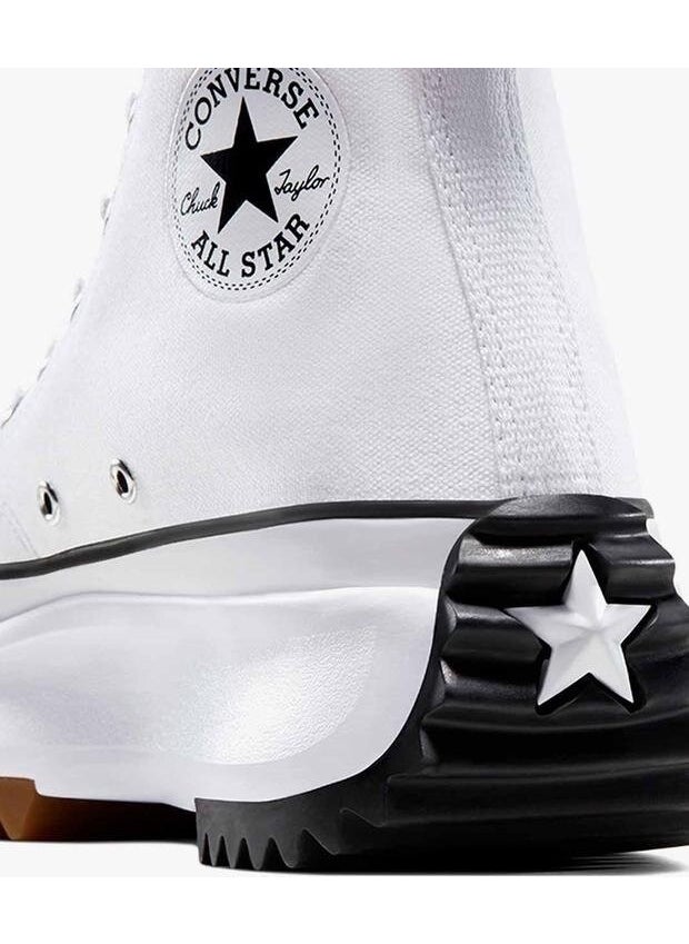 CONVERSE - Run Star Hike Canvas Platform White Women's Sneaker 166799C - Image 1