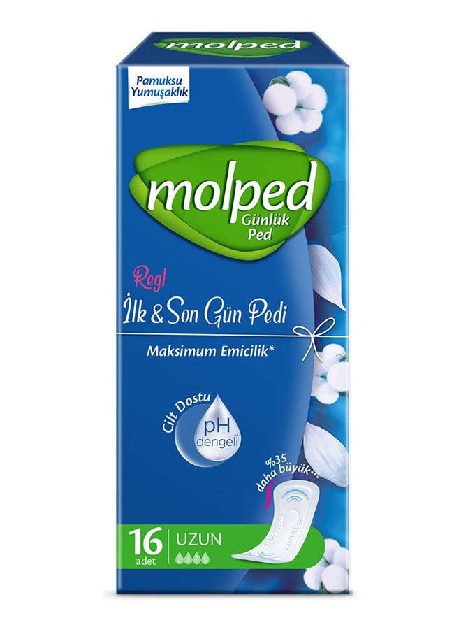 Daily Care First And Last Single Pack of 16 Pads