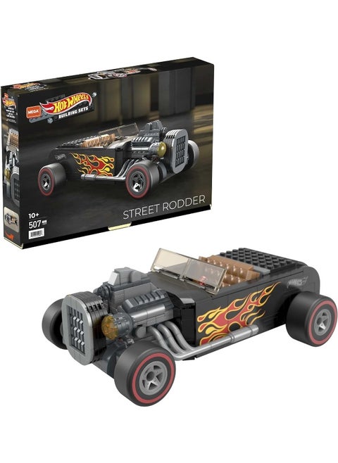 Hot Wheels Mega Construx Hot Wheels Street Rodder Construction Set, Building Toys for Kids