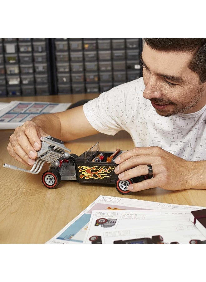 Mattel (MCJG9) - Hot Wheels Mega Construx Hot Wheels Street Rodder Construction Set, Building Toys for Kids - Image 1