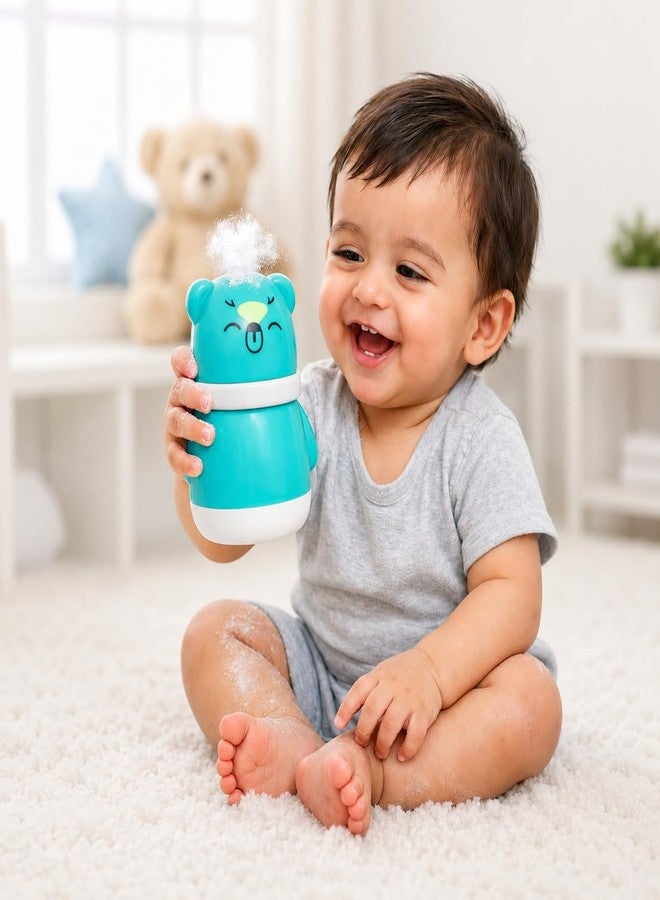 Alya The Cheeky Kidzz Baby Grooming Nail Care Kit with Attractive Design Talcum Powder Puff Container & Protective Travel Case BPA Free for Babies (Design 63) - Image 3
