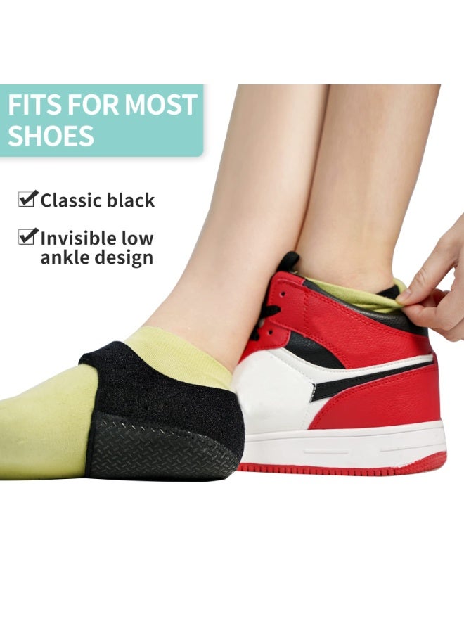 Adjustable Heel Protectors, Breathable Elastic Heel Cushion Heel Pads with Velcro Strap for Men Women Plantar Fasciitis Achilles Tendinitis - Image 5