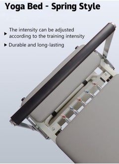 PILATES Pilates Reformer Machine, Foldable Pilates Machine Equipment for Home，Yogo Pilates Reformer Machine for Home and Gym with Springs  - Image 5