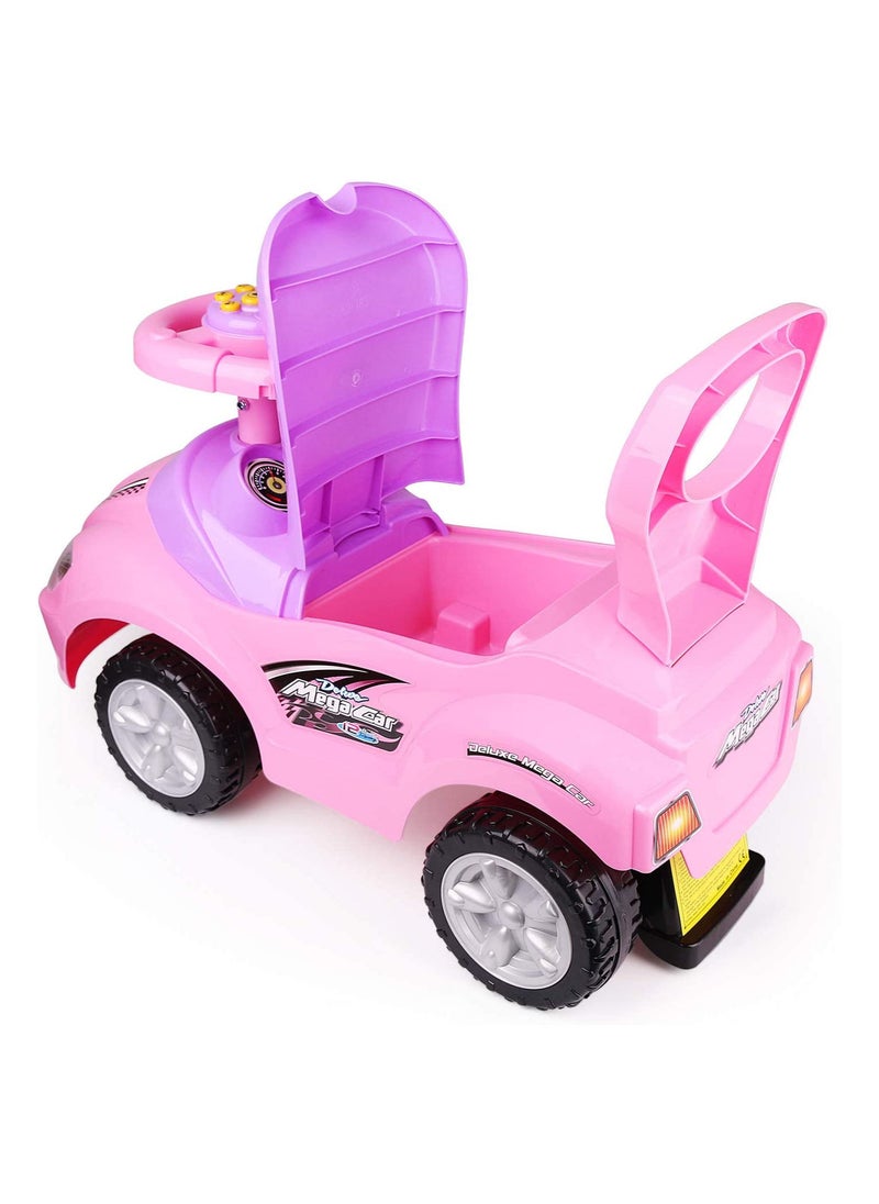 FACTUAL TOYS FTT Mega Pusher Car - Pink  - Image 4