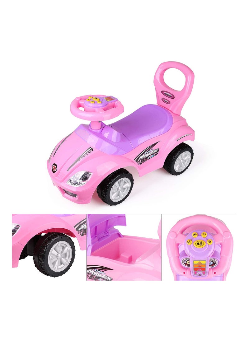 FACTUAL TOYS FTT Mega Pusher Car - Pink  - Image 5