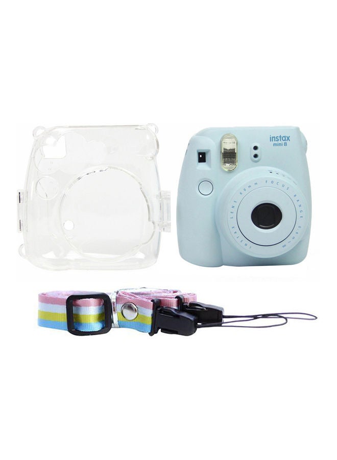 NIBEMINENT Portable Camera Protective Cover Clear Case for CAIUL Checky Instax Mini 8/8+/9 Transparent - Image 2