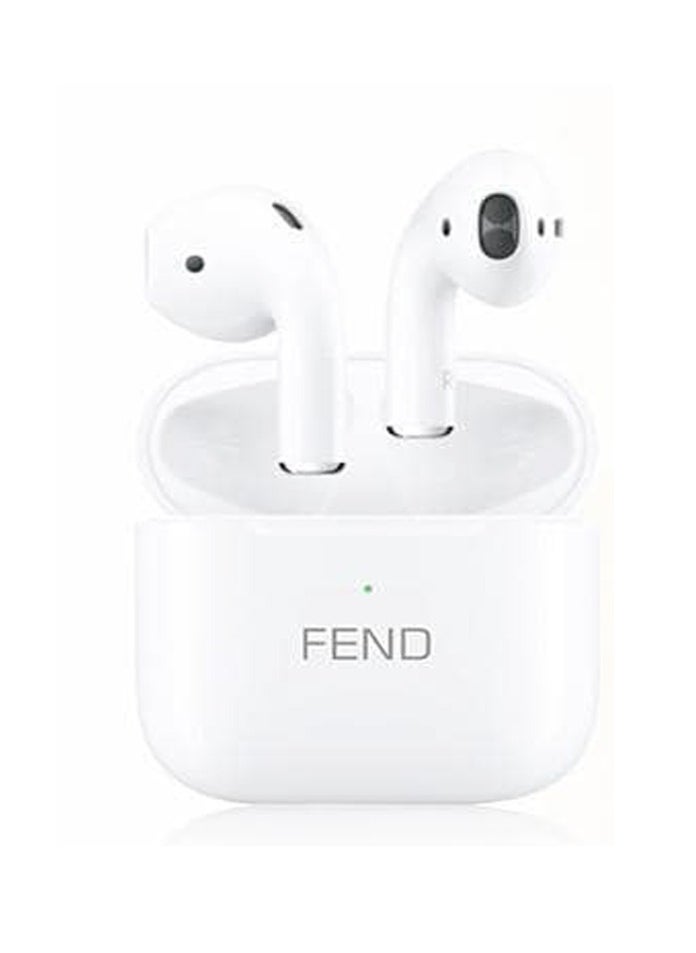 FEND Fend FW 4 Bluetooth Earphone with Mic Superior Sound Quality Lightweight and Secure Fit Ideal for Work Travel and Sports Compatible with iOS and Android Mobiles and Tablet PC Laptops  - Image 1