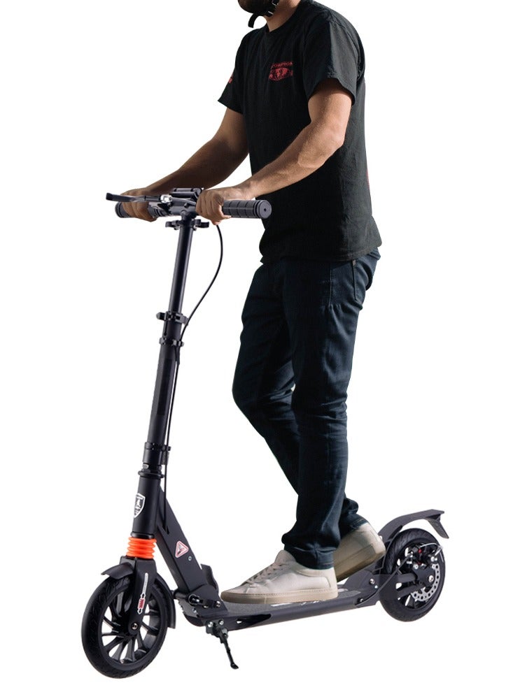 Cool Baby COOLBABY Two wheels Folding Kick Scooter for Adults Children Height Adjustable Height Scooter - Image 2