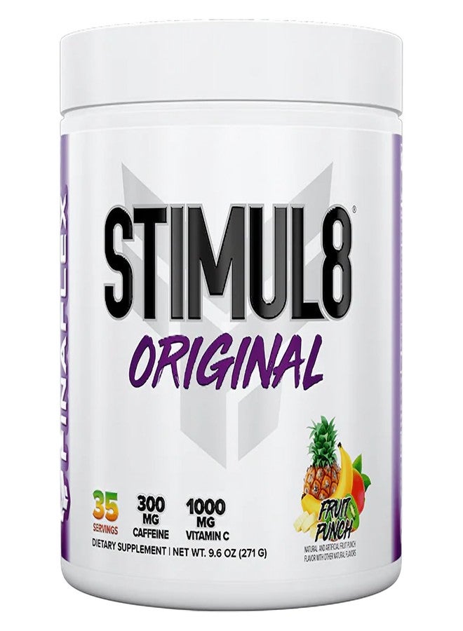 FINAFLEX STIMUL8 Original Pre-Workout, Fruit Punch - Energy, Strength & Endurance for Men & Women - With Caffeine, Beta-Alanine & Vitamin C - 35 Servings - Image 1