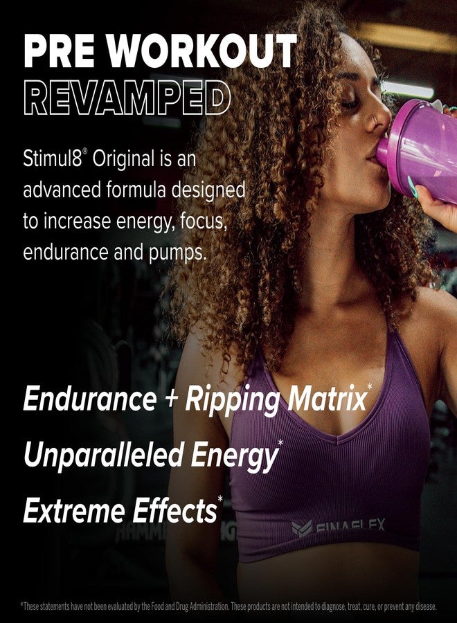FINAFLEX STIMUL8 Original Pre-Workout, Fruit Punch - Energy, Strength & Endurance for Men & Women - With Caffeine, Beta-Alanine & Vitamin C - 35 Servings - Image 3