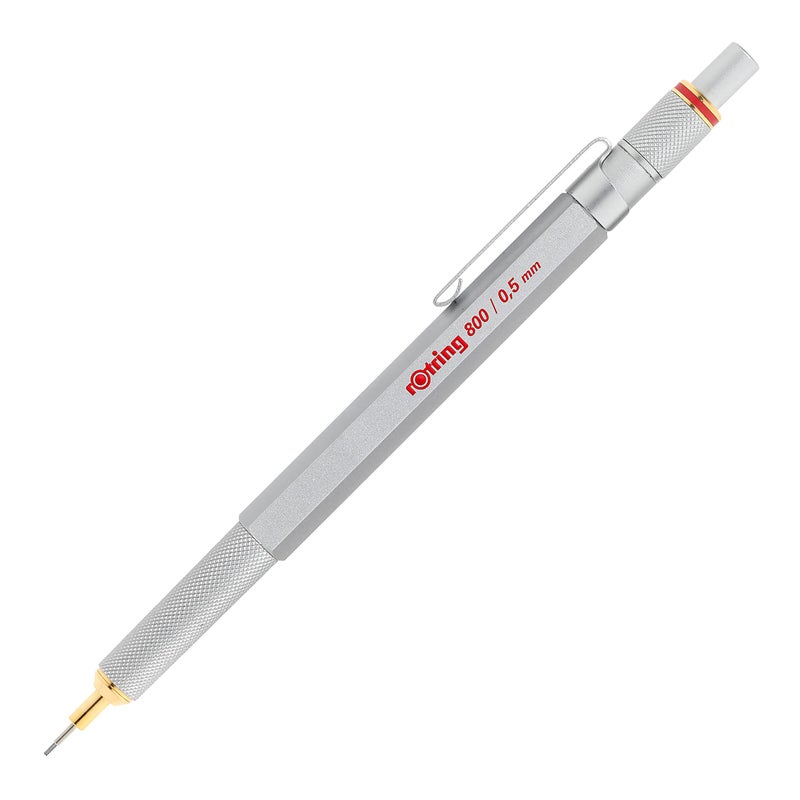 rOtring 800 Mechanical Pencil 05 mm Silver - Image 2