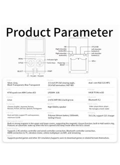 RG35XXSP Retro Flip Handheld Game Console, 3.5-inch IPS Screen, Linux H700 Video Game Player, Support Streaming WIFI Bluetooth (Grey, 128G) - pzsku/Z9B6874DC1C473E6F241AZ/45/_/1717064717/5b1295dc-ae71-4390-a849-d784e1f99684
