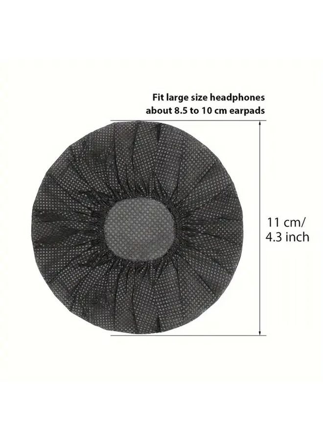 20pcs Disposable Sweatproof Earpads Breathable Dustproof Non Woven Fabric Headphone Covers - Image 3