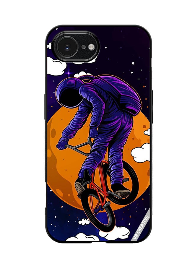 Protective Case Cover For Apple iPhone 16e Wheelie Astro Design Multicolour