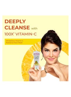 Lotus Lotus Herbals WhiteGlow Vitamin C Radiance Face Wash | For Dark Spots & Dull Skin | Anti- Pollution | 100g  - Image 4