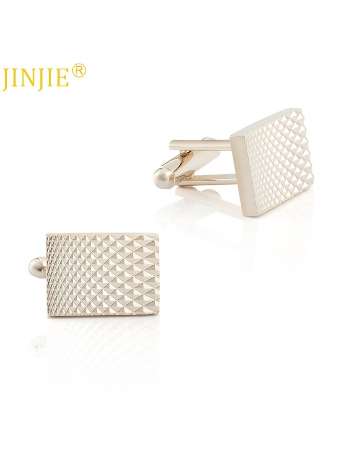 NIBEMINENT - Simple Style Unique Design Cufflinks for Men - Image 1
