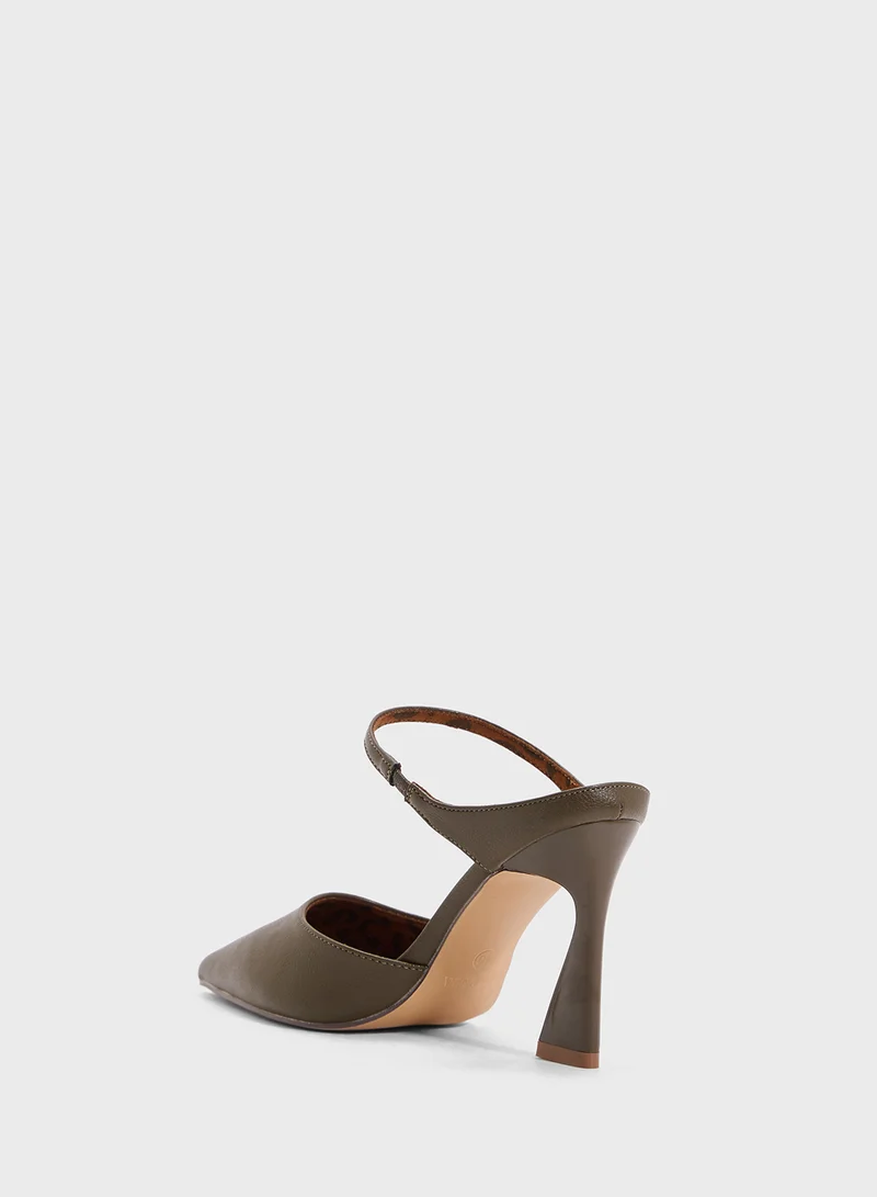 ELLA High Heeled Slip On Pump