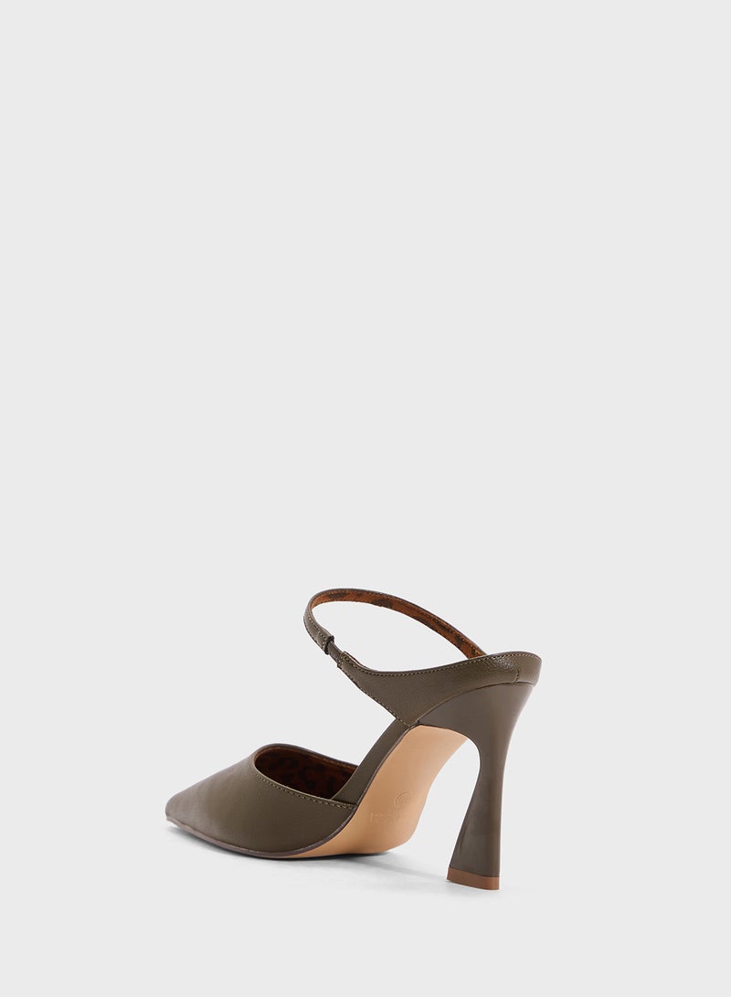 ELLA High Heeled Slip On Pump  - Image 3